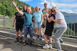Flusstauchen im Tessin